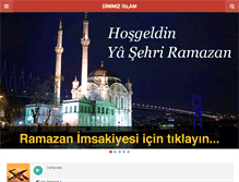 Tablet Screenshot of dinimizislam.com